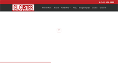 Desktop Screenshot of clcuster.com